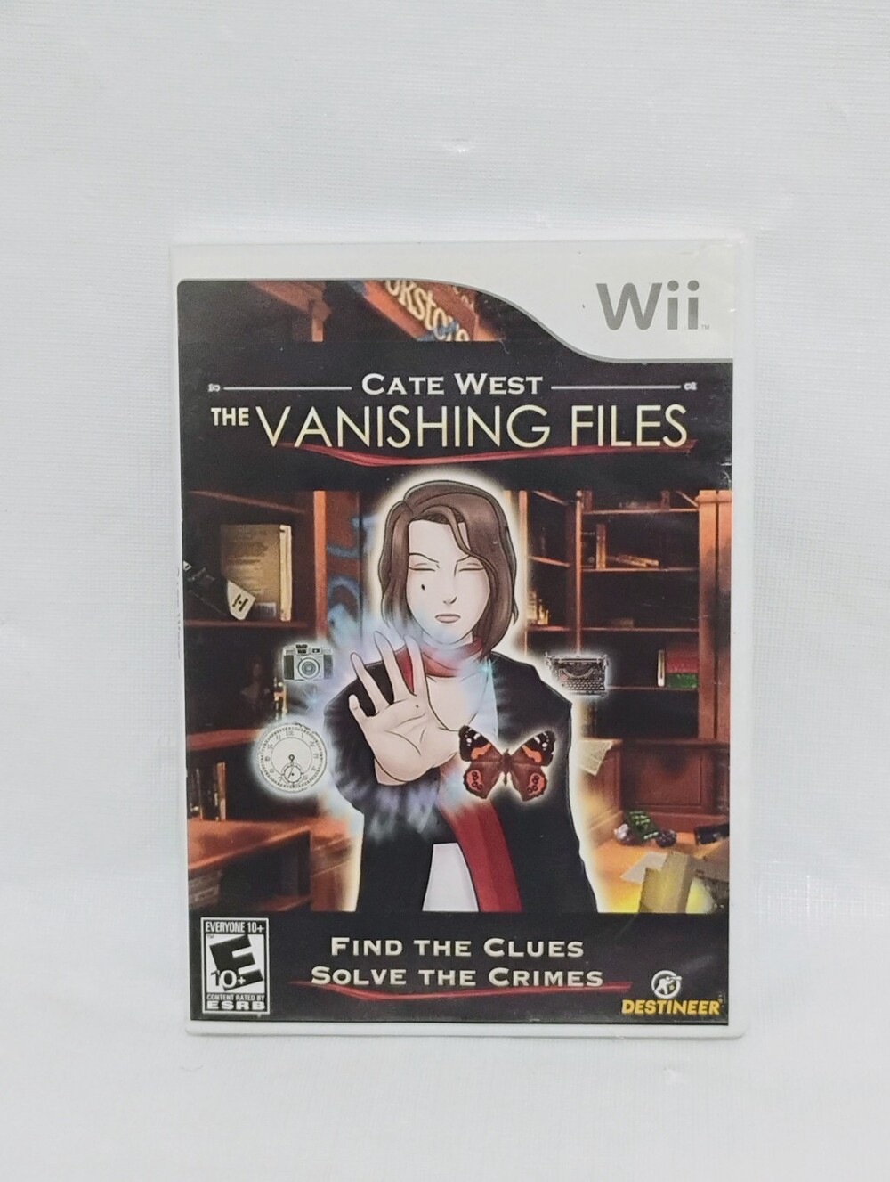 Nintendo Wii Cate West The Vanishing Files-No Manual